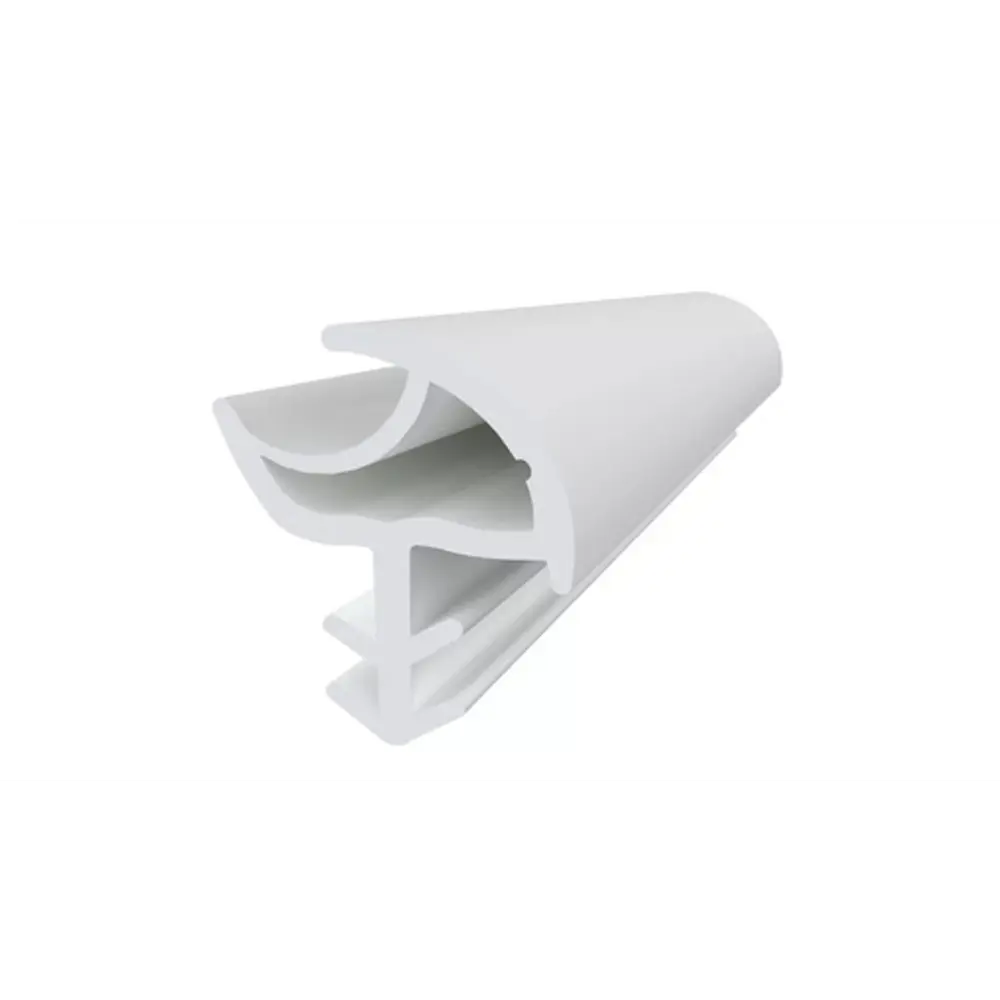 Уплотнитель для дверей Deventer универсальный профиль 5.5 м цвет белый Santreyd STLM-2141305