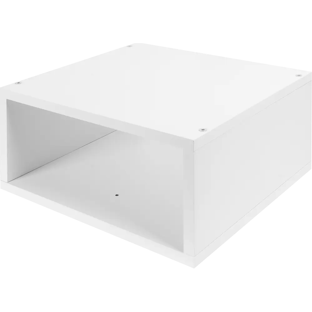 Стеллаж Spaceo KUB 1 секция 18x36.1x31.7 см ЛДСП цвет белый STLM-2199081 - Вид №5