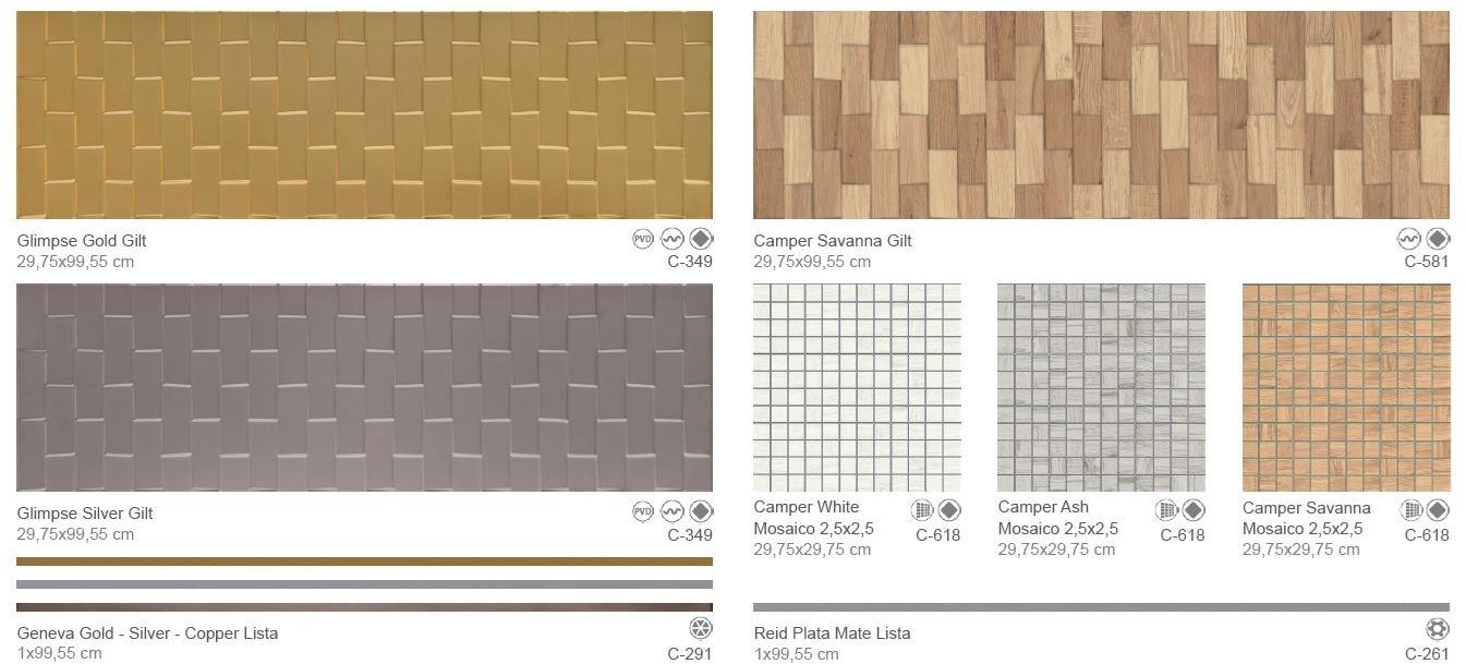 Aparici Белая плитка для стен с эффектом дерева Camper sun-id-1404097 - Вид №2