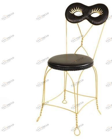 altreforme Стул из алюминиевой проволоки и кожи Arlecchino sun-id-1364488