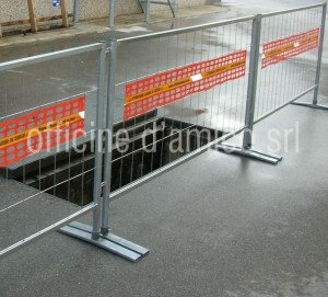 Временный и мобильный забор для строительной площадки