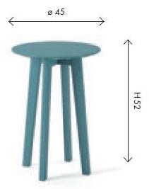 Birex Круглый лакированный журнальный столик sun-id-1374496 - Вид №1