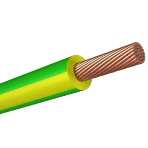 91544346 Провод ККЗ ПуГВнг(А)-LS 1x2.5 500 м цвет жёлто-зелёный ГОСТ STLM-1450595
