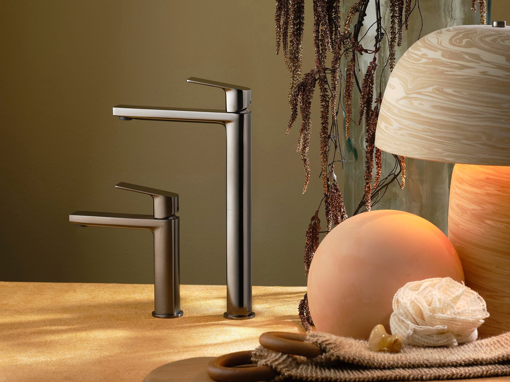 Латунный однорычажный смеситель для раковины Ritmonio Haptic S ARCH-00063429 - Вид №1