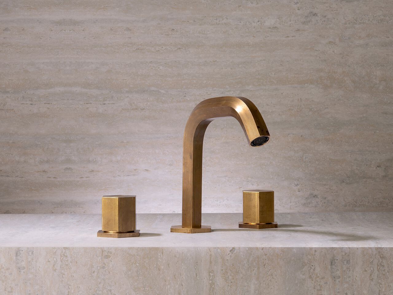 Смеситель для раковины с 3 отверстиями Mamoli Hexagonal ARCH-00106573 - Вид №2