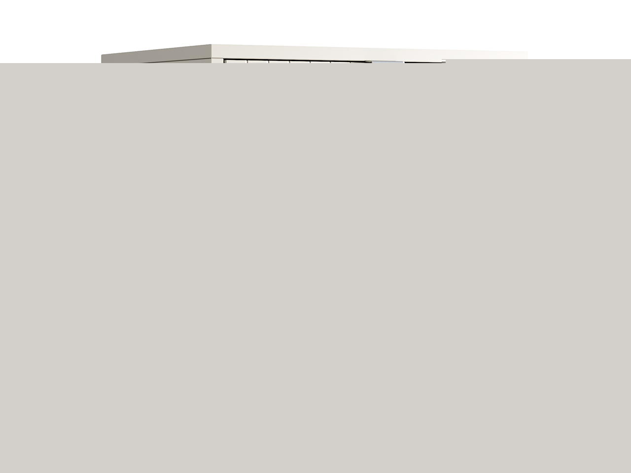 Тумбочка прикроватная для спальни слоновая кость Case THE IDEA  210321 Белый  - Вид №1