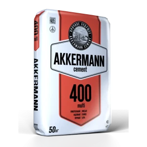 Цемент Akkermann M400 ЦЕМ II А-И 32.5 Н 50 кг