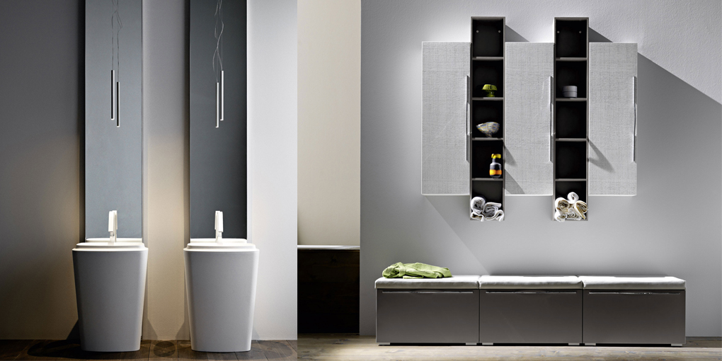 Комплект мебели для ванной Sky 106 Arbi Sky Seghettato Collection SKY106 - Вид №1