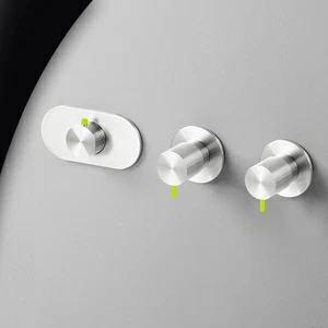 Термостат для душа глянцевая сталь с зеленой ручкой Toki Radomonte TKI55LCIL23