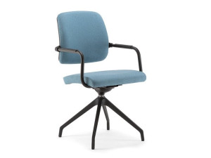 Поворотный стул с подлокотниками