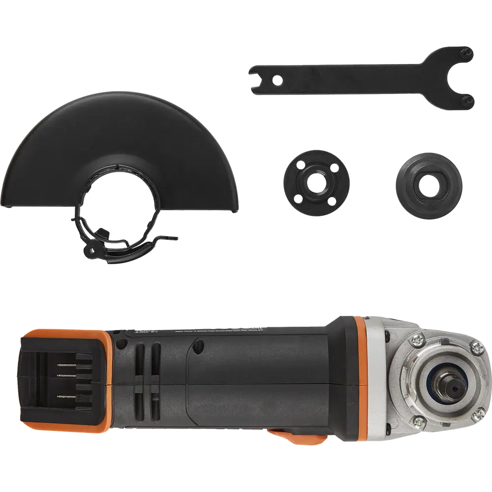 УШМ (болгарка) аккумуляторная Worx WX803, 20 В Li-ion 4 и 2 Ач, 125 мм STLM-2009571 - Вид №5