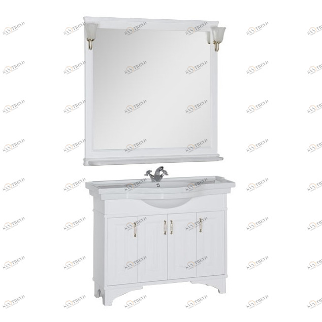 Комплект мебели Aquanet Валенса 110 белый 00180451