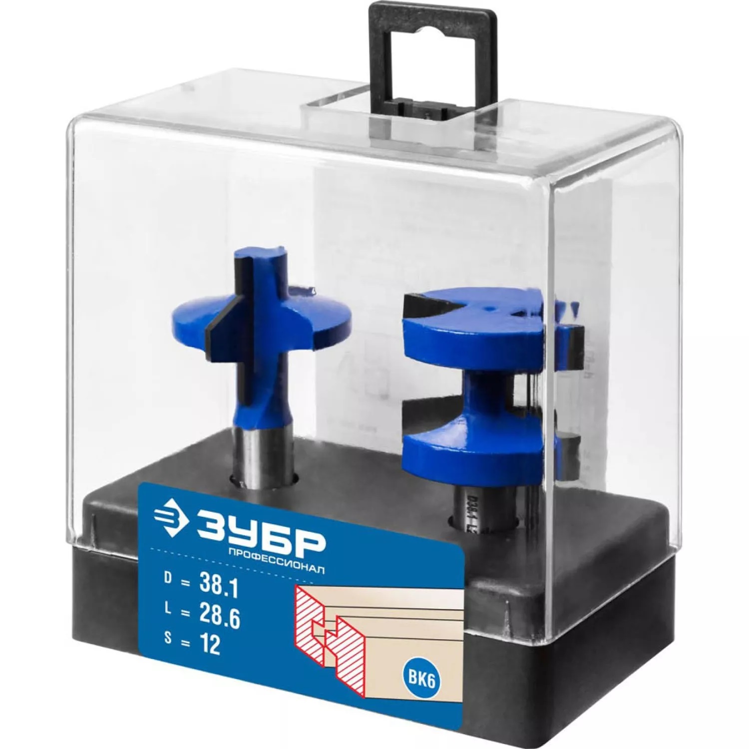 Фреза ЗУБР Профессионал 28731-38.1-H2 9170325 STDN-0101109 - Вид №1