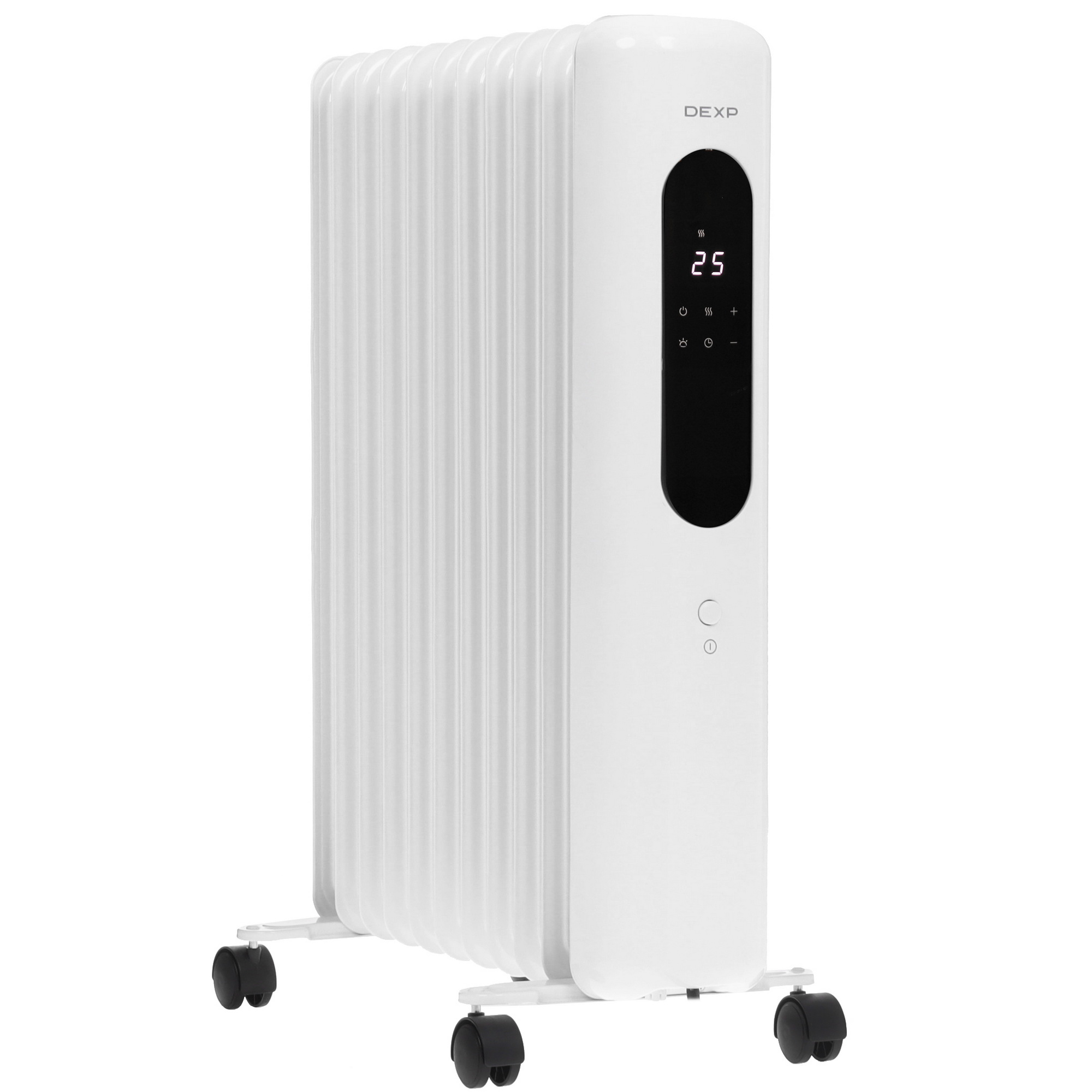 9111250 Масляный обогреватель DEXP OH-2511EW белый STDN-0023370
