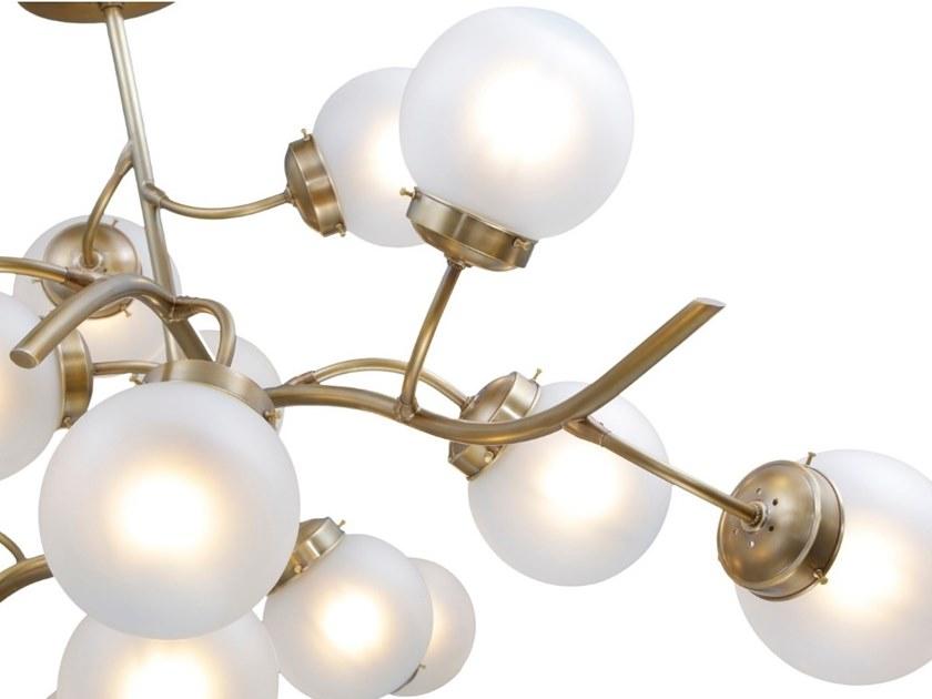 Patinas Lighting Потолочный светильник из латуни Primavera sun-id-1403004 - Вид №4