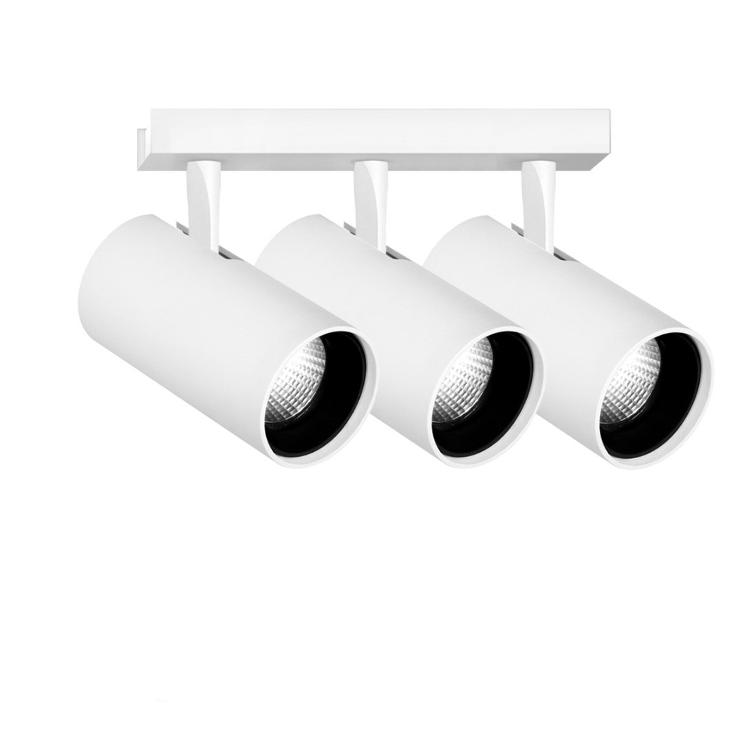 Point Evo 1W 3L Ghidini Point Evo Wall / Ceiling .01 Белый (Матовый) 