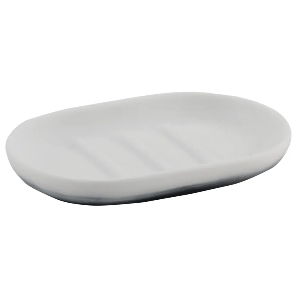 Мыльница Vidage Speire керамика цвет белый серый STLM-2182823