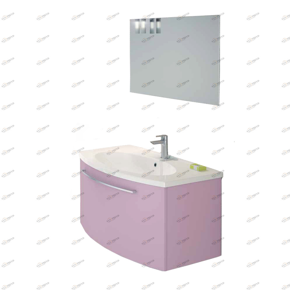 Комплект мебели для ванной комнаты 33 BMT City Paris