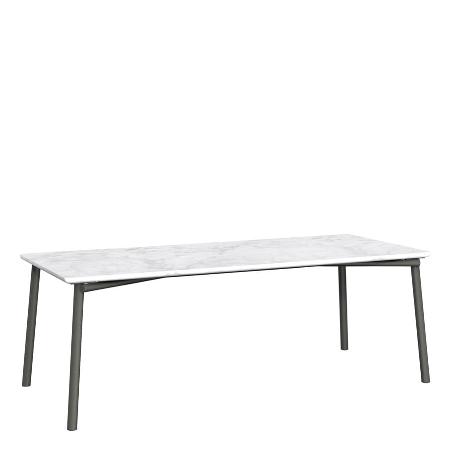 Прямоугольный обеденный стол с мраморной или керамической столешницей JANUS et Cie Anatra ARCH-00063931 - Вид №11