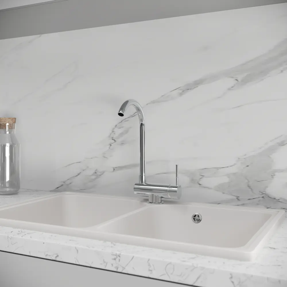 Смеситель для кухни Vidage общая высота 35 см цвет хром STLM-2045202 - Вид №13