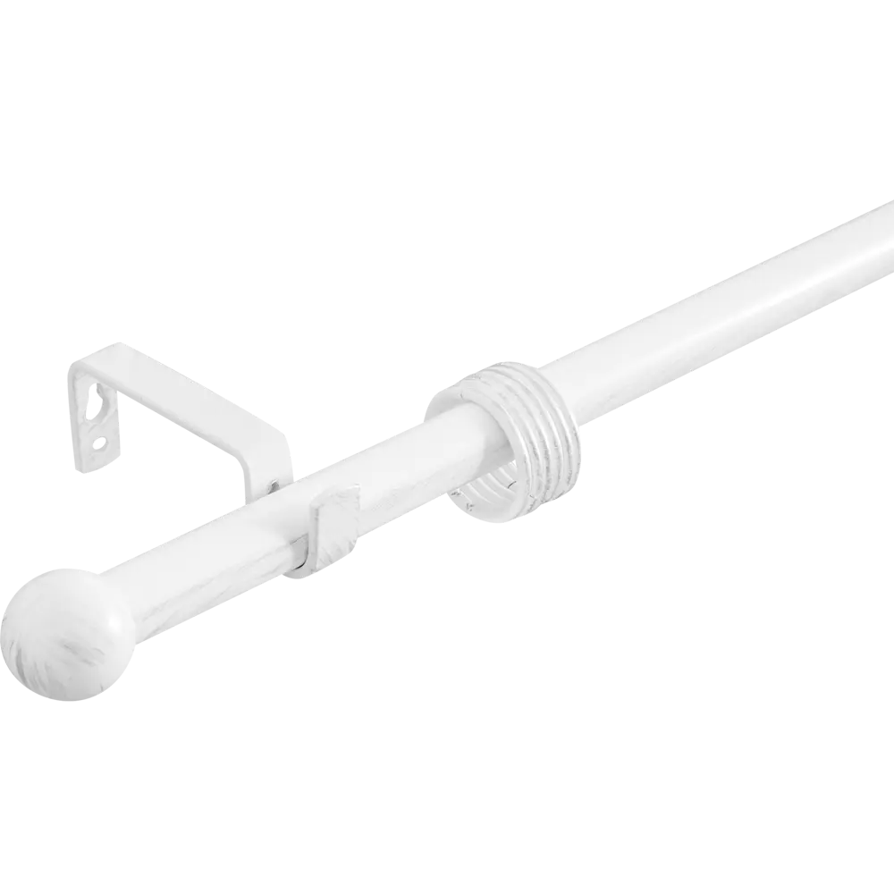 Карниз однорядный раздвижной d19/16 мм шар 160-320 см цвет прованс ORBIS STLM-2186753
