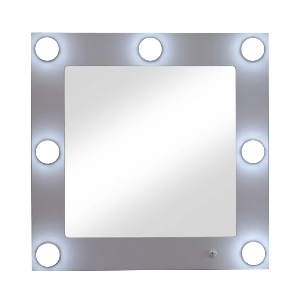 Зеркало декоративное Inspire Визаж квадратное 50x50 см 86728473 STLM-2010541  - Вид №1