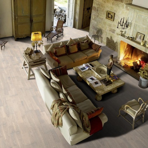 Паркетная доска Kahrs Дуб Сливки 2600200525 - Вид №2