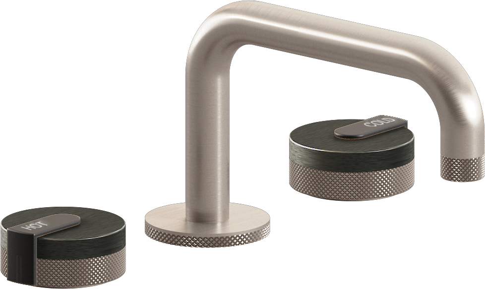 E-11510-R1BOX-L1GM-SN Смеситель для умывальника на 3 отвертия GRAFF MOD+