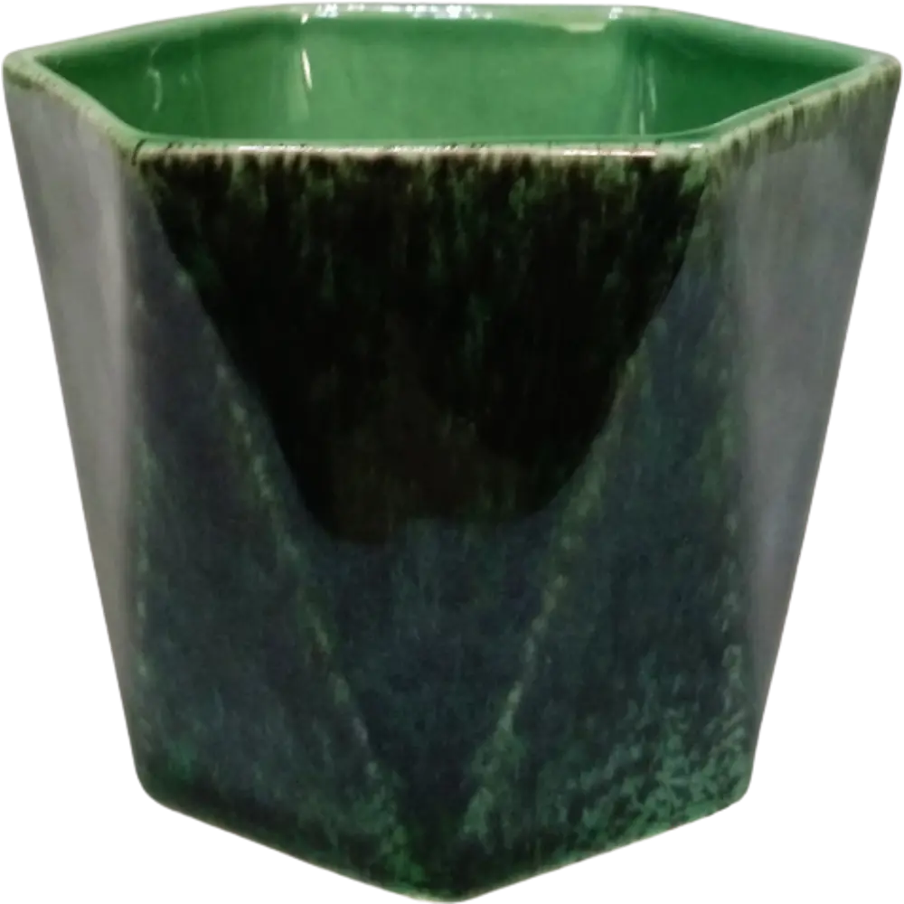 Кактусник 9x10x9 см v0.49 л керамика зелёный Santreyd STLM-2173506