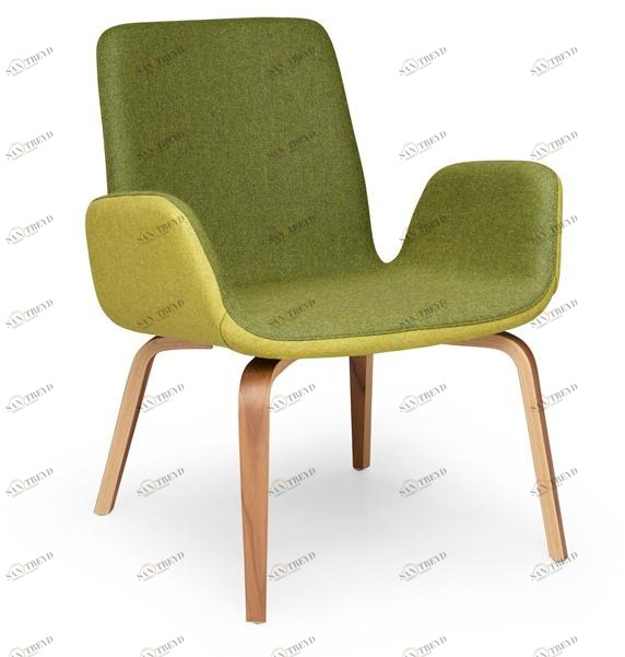 Midj Кресло из ткани с подлокотниками Light sun-id-1491528