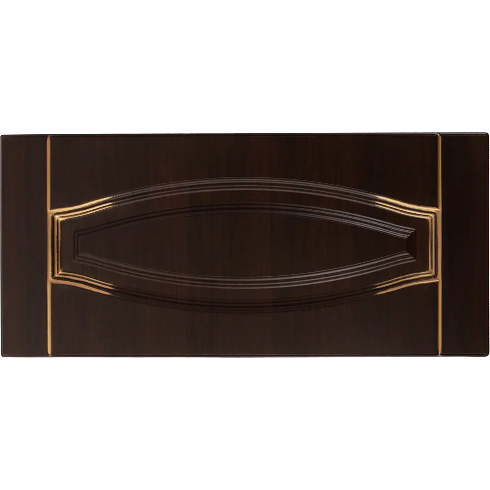 Дверь для кухонного шкафа «Византия», 80х70 см, цвет тёмно-коричневый DELINIA STLM-2124833 - Вид №1