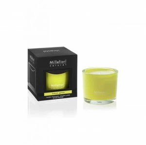 Ароматическая свеча 180гр "Лемонграсс" Lemon grass MILLEFIORI MILANO ЛЕМОНГРАСС 267346 Желтый