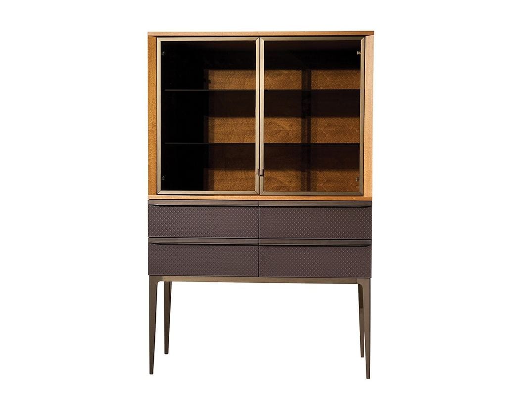 Деревянный и стеклянный шкаф Mobi Charm ARCH-00054766