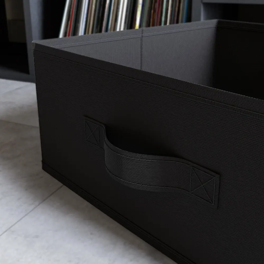 Короб Spaceo KUB Paris 15x31x31 см 14.4 л полиэстер цвет чёрный STLM-2009935 - Вид №2