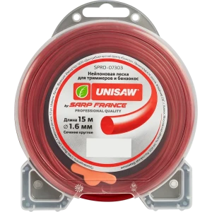 Леска для триммера Unisaw ø1.6 мм 15 м круглая 86669569 STLM-2060452