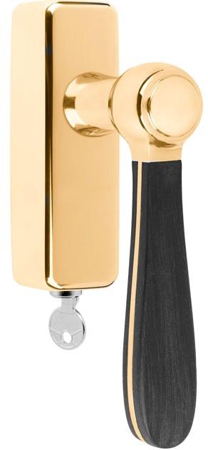 Formani Пластиковая оконная ручка dk с замком Bosco Lz100-dklock-o - Вид №2