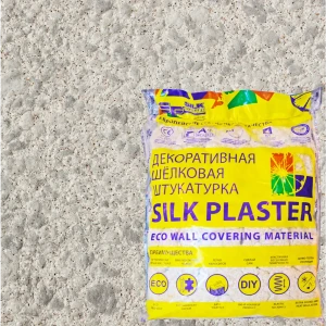 Жидкие обои Silk Plaster Виктория 703 0.9 кг цвет серый