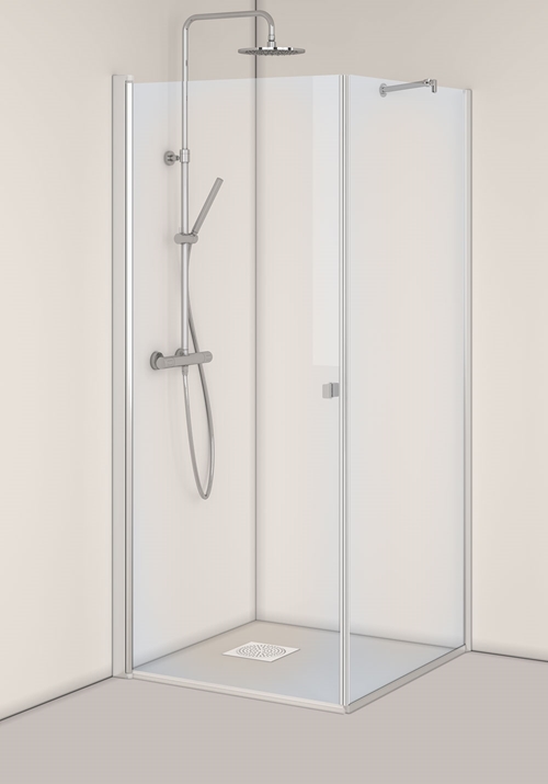 1450508 Душевой Уголок Igloo Pro Clear Glass 80X100 Hafa Прозрачный  - Вид №1