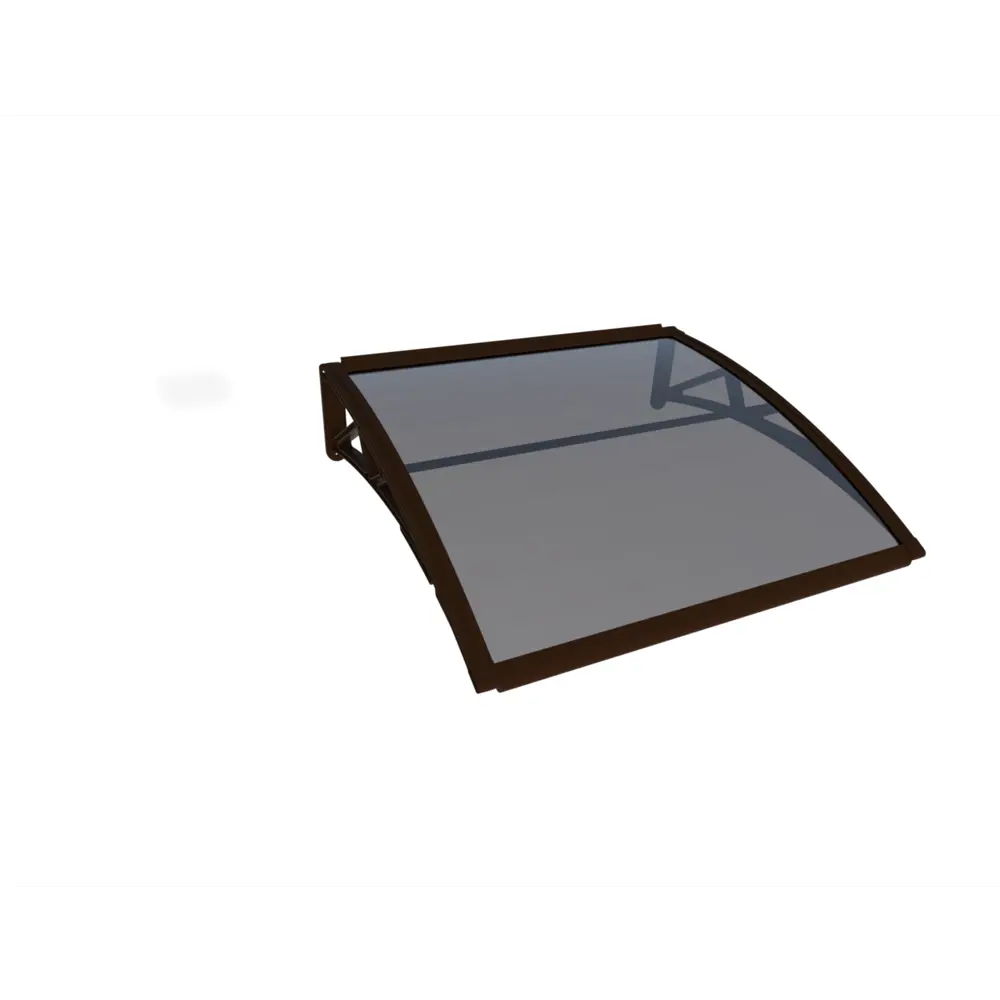 Усиленный козырек одинарный сотовый коричневый Santreyd 89320937 STLM-0893483