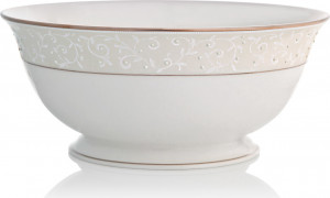 10525080 Lenox Салатник круглый Lenox "Чистый опал" 21,5см Фарфор костяной