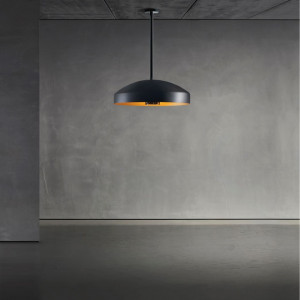 Heatsail DISC Уличный обогреватель инфракрасный с освещением подвесной.