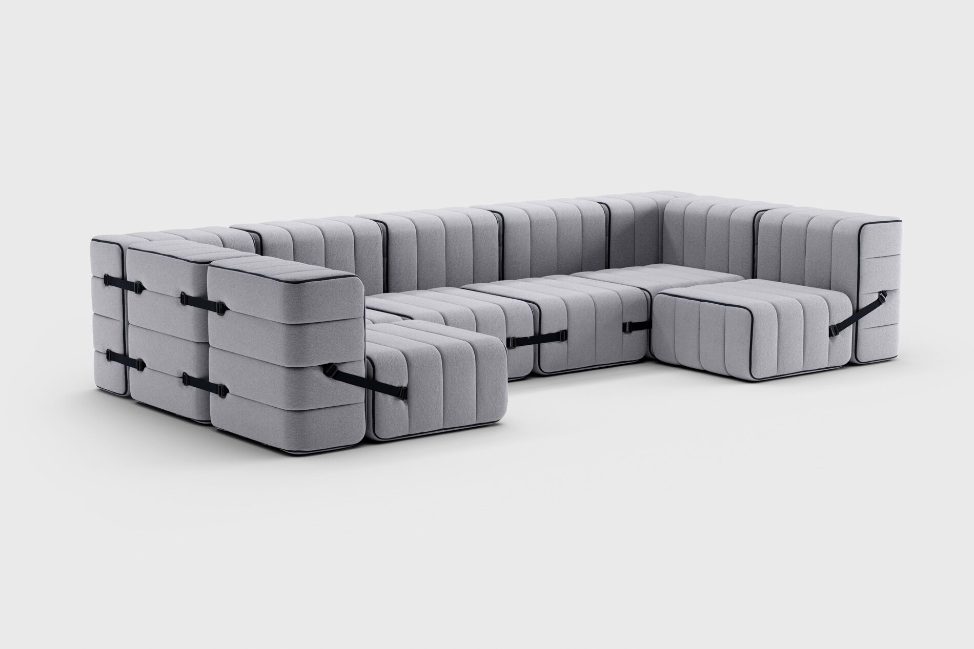 Модульный тканевый диван AMBIVALENZ Curt ARCH-00133274 - Вид №61