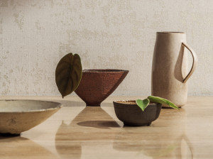 Льняная огнестойкая настенная ткань