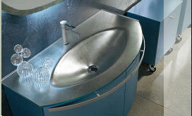 CL51 CALLA Комплект мебели для ванной комнаты 105 см ARDECO Ardeco S. R. L 42381 - Вид №2