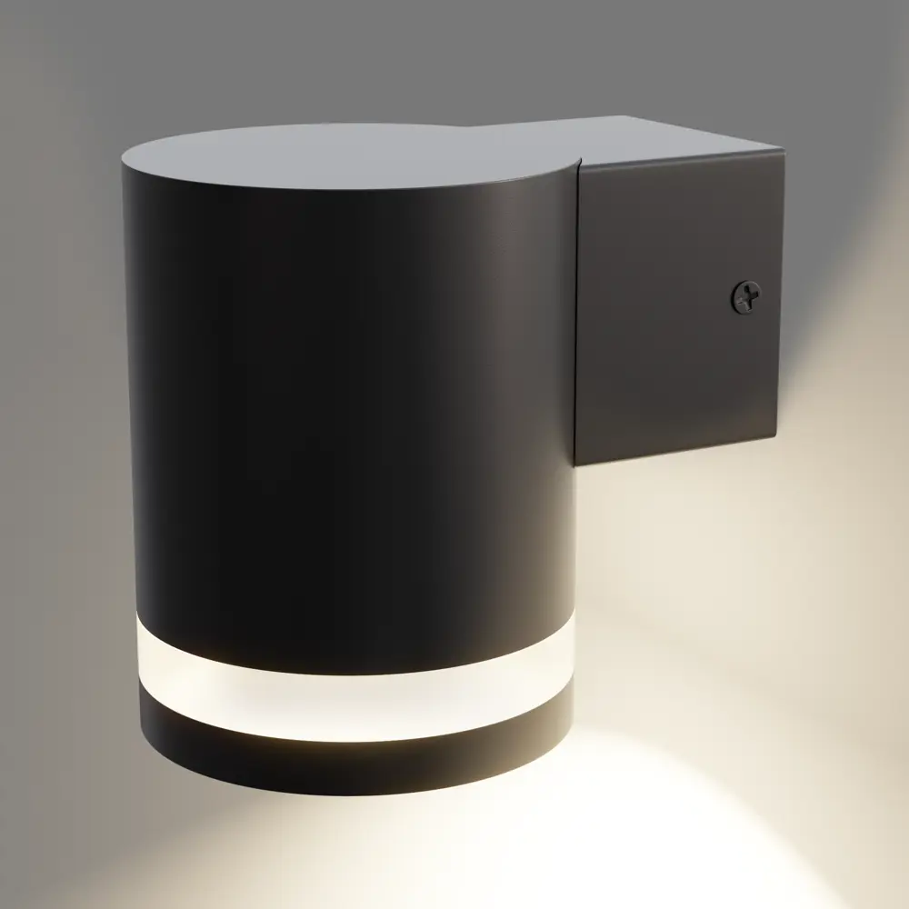 Светильник уличный настенный Apeyron 35 Вт IP54 цвет черный STLM-2061167