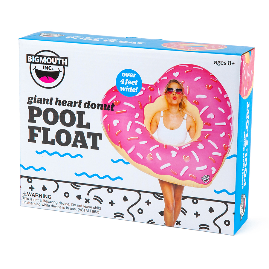 BMPF-0035 Круг надувной , heart donut BigMouth  - Вид №2