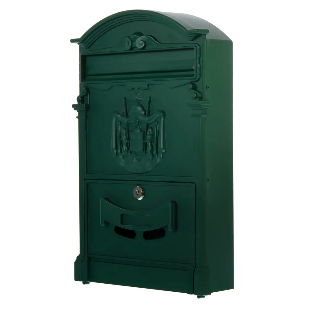 Ящик почтовый Standers MB-002-G, алюминий/сталь, цвет зелёный STLM-2145242