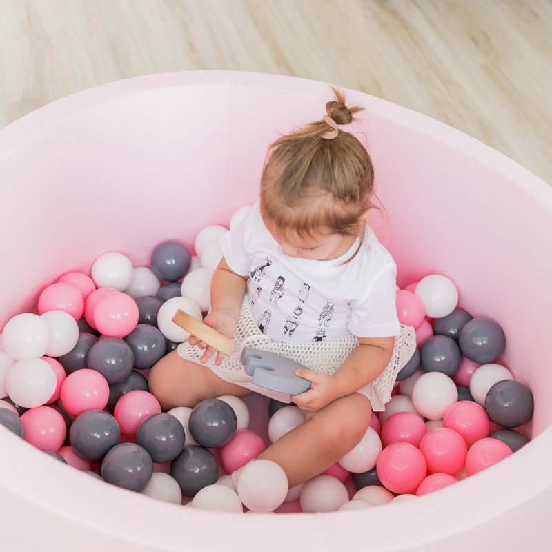 Детский сухой бассейн розовый (без шаров) VAMVIGVAM  281501 Розовый Santreyd  - Вид №3