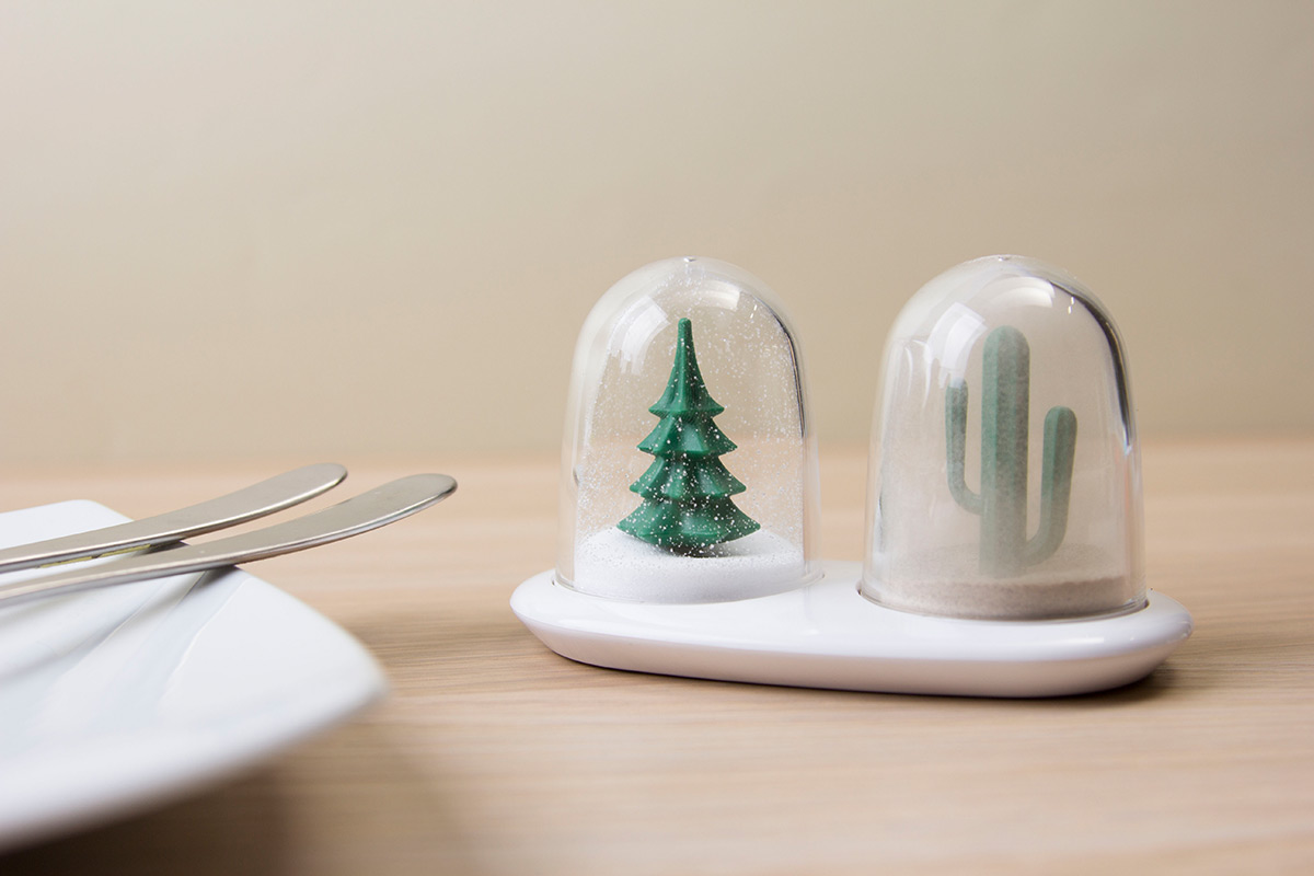 QL10135-WH Ёмкости для специй в наборе winter and summer Qualy  - Вид №3