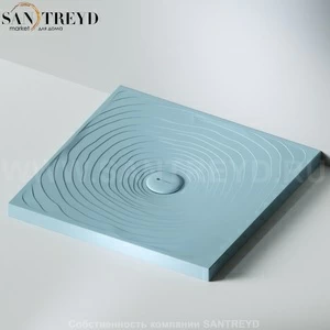 Flaminia WATER DROP Душевой поддон 100 см голубой DR8010.5014